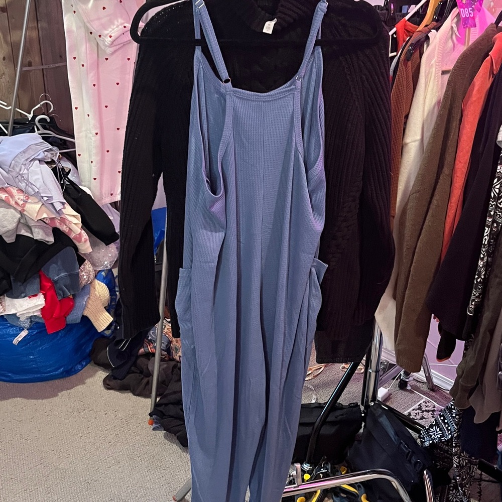 Blue Jumpsuit